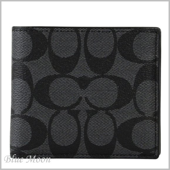 COPY - Coach f75083 Id Billfold Wallet NWT PRICE FIRM - Picture 2 of 5